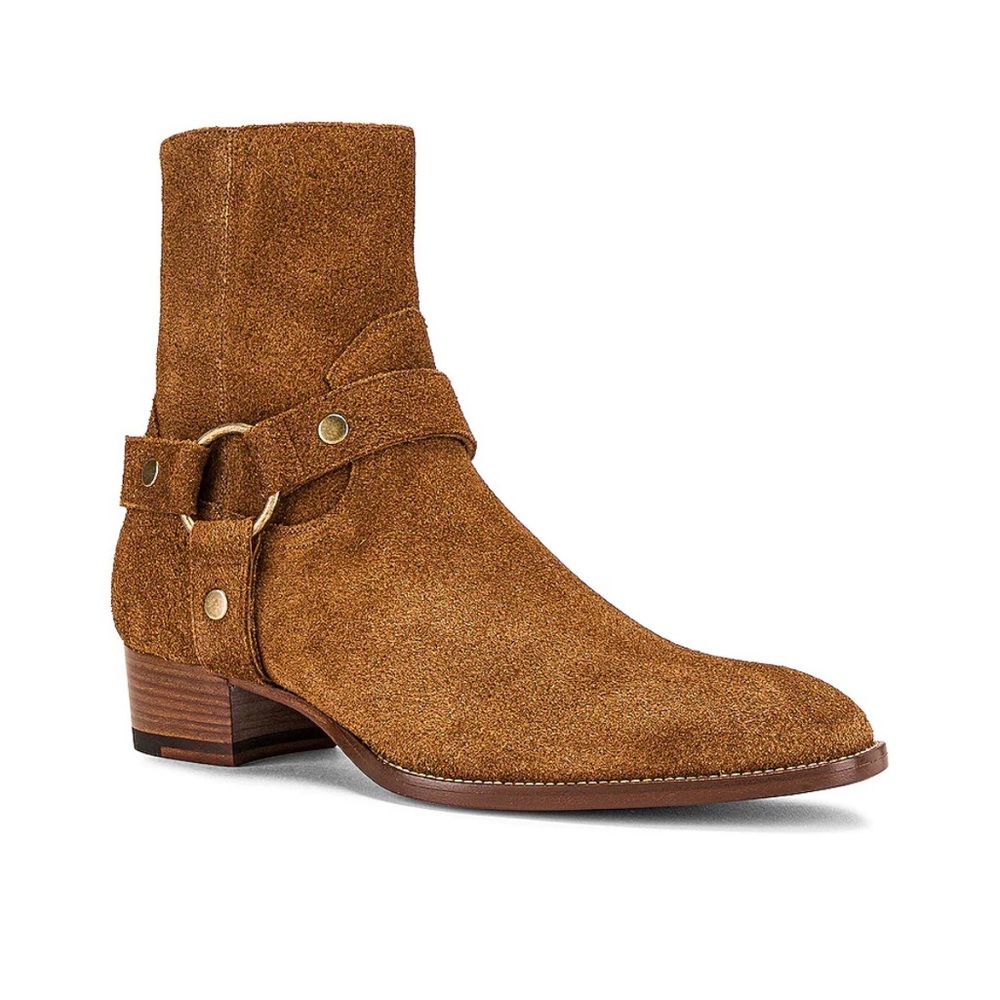Ysl suede boot